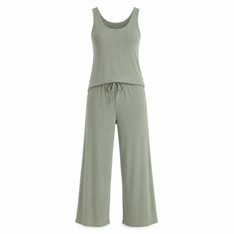 Set Rivage – Ensemble débardeur et pantalon côtelé ultra-confort