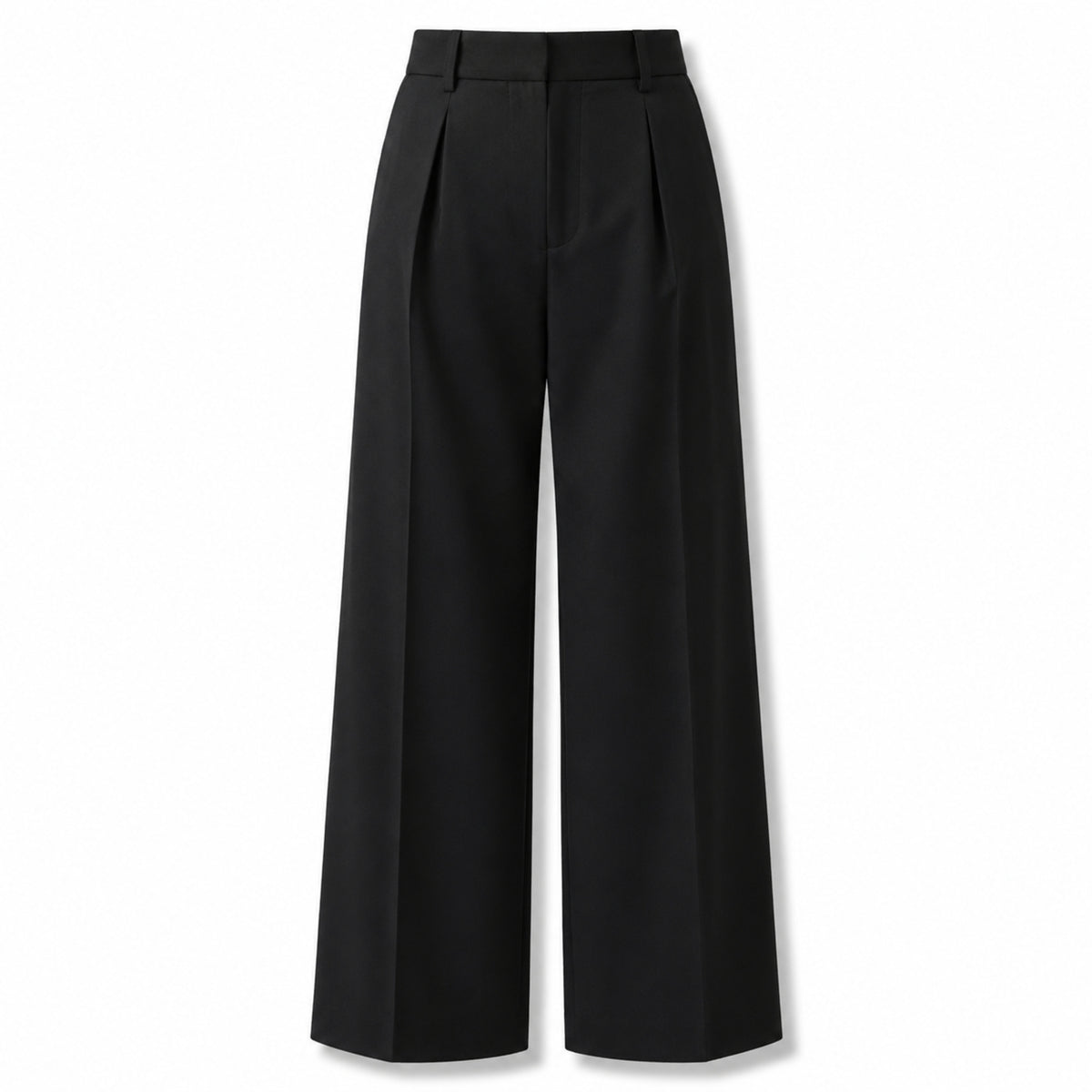 Pantalon Invalides – Pantalon tailleur ample à taille haute