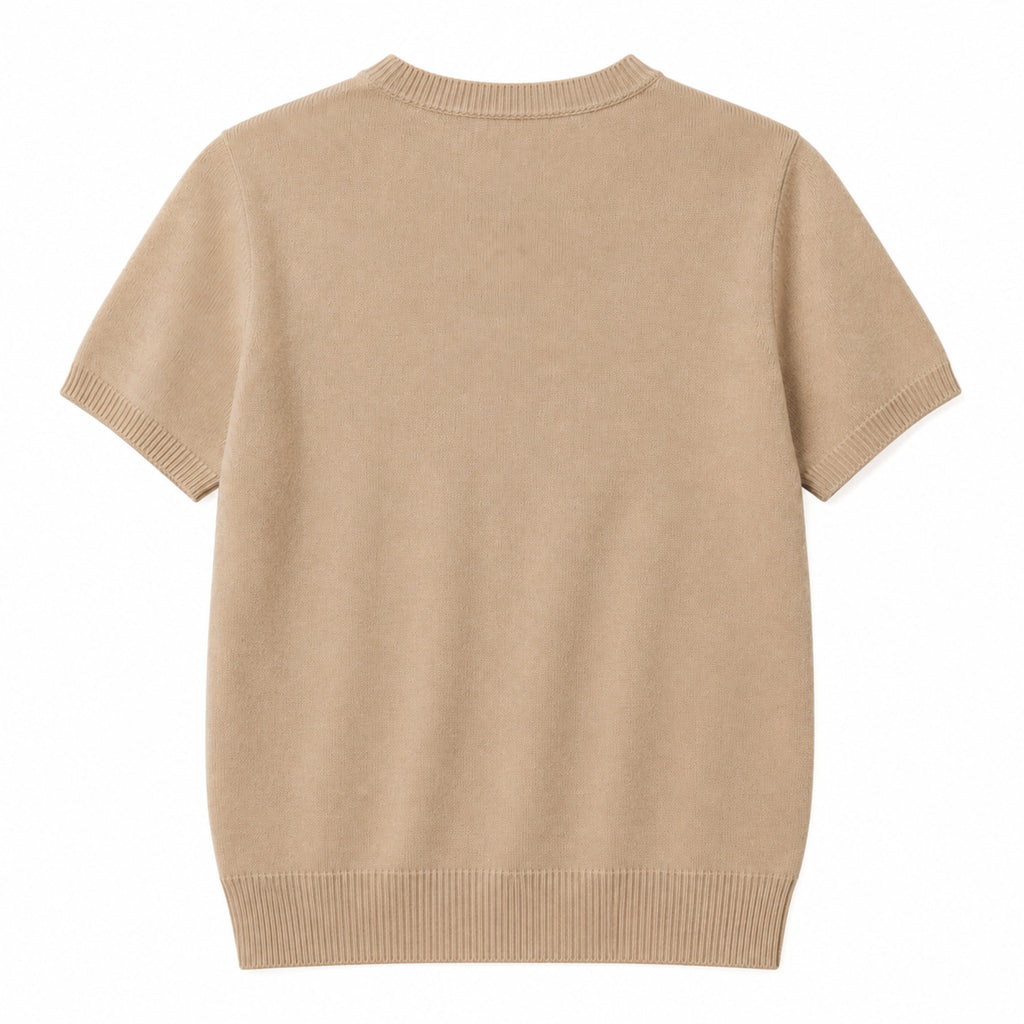 Pull Montmartre – Maille fine premium à col montant minimaliste