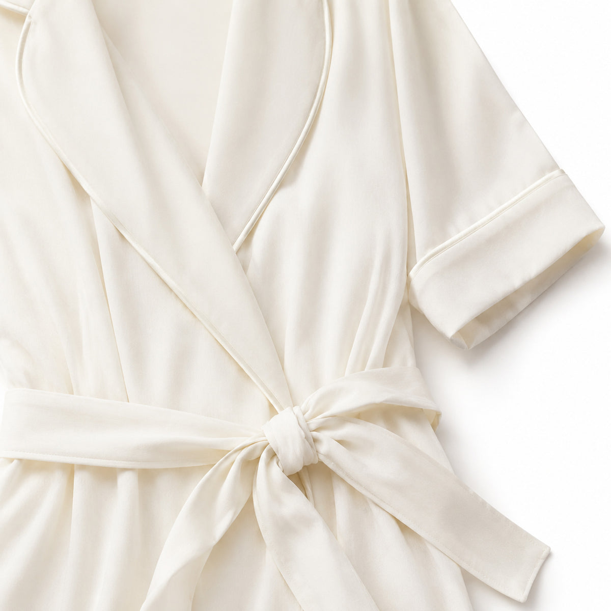 Robe de Chambre Lumière – Peignoir long léger à ceinture