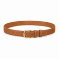 Ceinture Vendôme – Ceinture fine en cuir à boucle dorée minimaliste